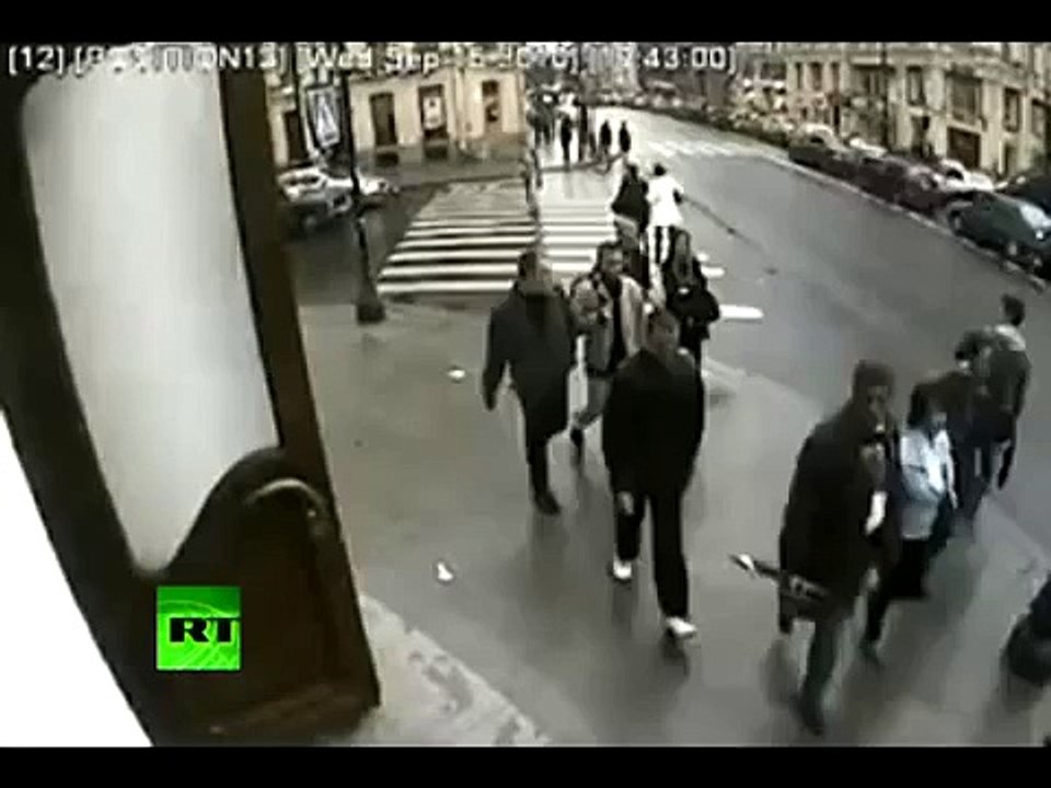 Very Close Shave: CCTV video of lucky man escaping death in car crash