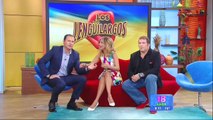 Verónica Bastos upskirt on ¡Despierta América! 5 4 15 Part 1 Normal