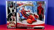 Marvel Ultimate Spider-Man Web Warriors Spiderman With Turbo Racer & Venom Have Play Doh Fight