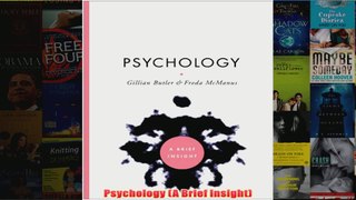 Psychology A Brief Insight