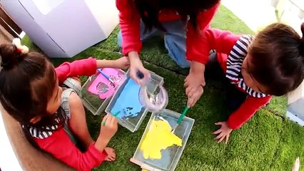 Kan & Aki & Asahi ダンボールハウスを作ったよ ♪