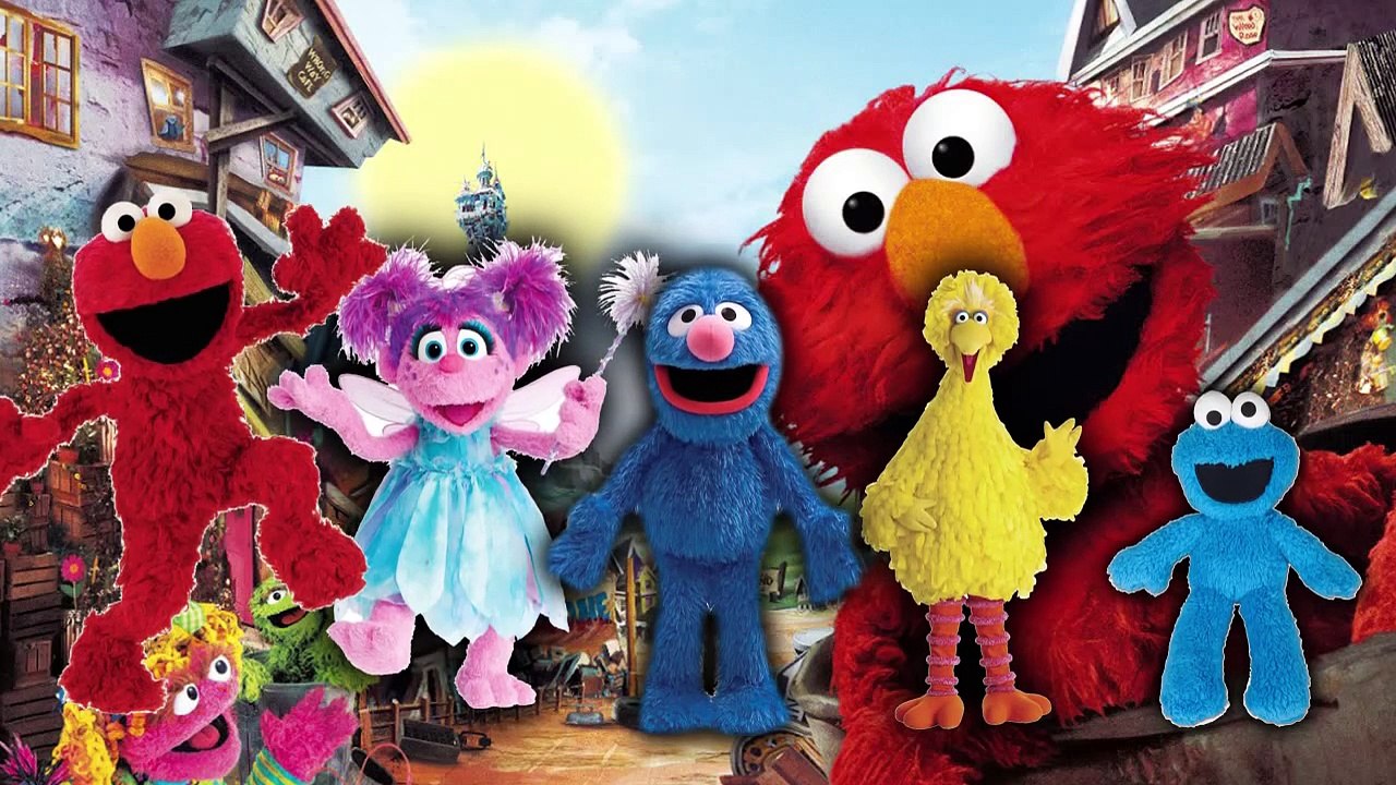 Finger Family ELMO - Daddy Finger Song Spongebob - Nursery Rhymes for Children