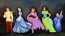 Finger Family Song - CINDERELLA Daddy Finger Song Playlist - Family Finger Collection