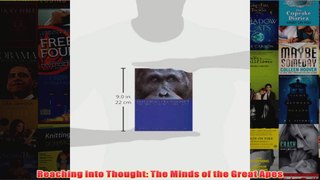 Reaching into Thought The Minds of the Great Apes