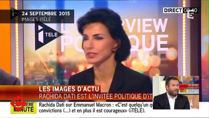 Bruce Toussaint sur son clash avec Rachida Dati : "J'aurais dû être un peu plus désagréable avec elle"