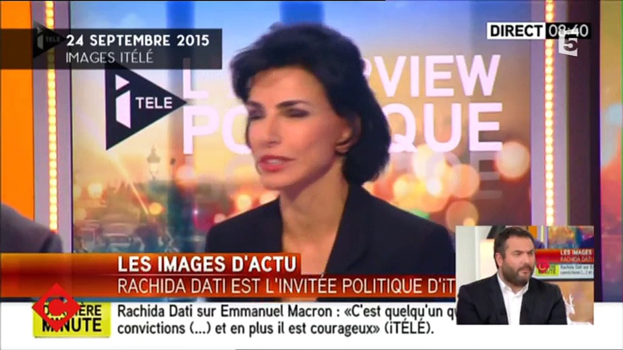 Bruce Toussaint sur son clash avec Rachida Dati : "J'aurais dû être un peu plus désagréable avec elle"