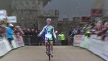 Coupe de France de cyclo-cross 2015 : L'arrivée des Cadets à Flamanville