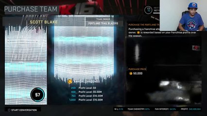 ★ NBA 2K16 Trailblazers MyGM - Purchasing the Team!! I m the Owner Now! [Episode 7]