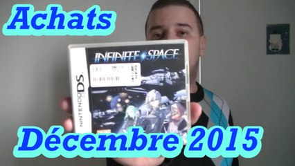 Achats du mois de décembre 2015