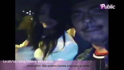 Exclu Vidéo : Anaïs (SS7) : Elle s'éclate en voiture et achève l'année avec le smile !
