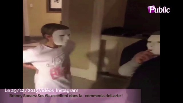 Exclu Vidéo : Britney Spears: Ses fils, de vrais petits clowns !