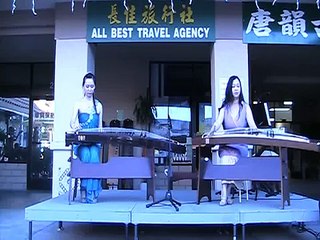 春江花月夜 - 古筝二重奏 Rita Li Guzheng Duet  Moonlight over the Spring River