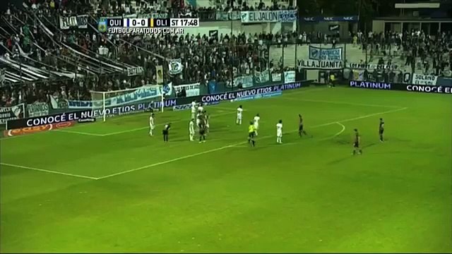 Lo perdió la visita. Quilmes 0 - Olimpo 0. Liguilla Pre Sudamericana 2015. FPT.