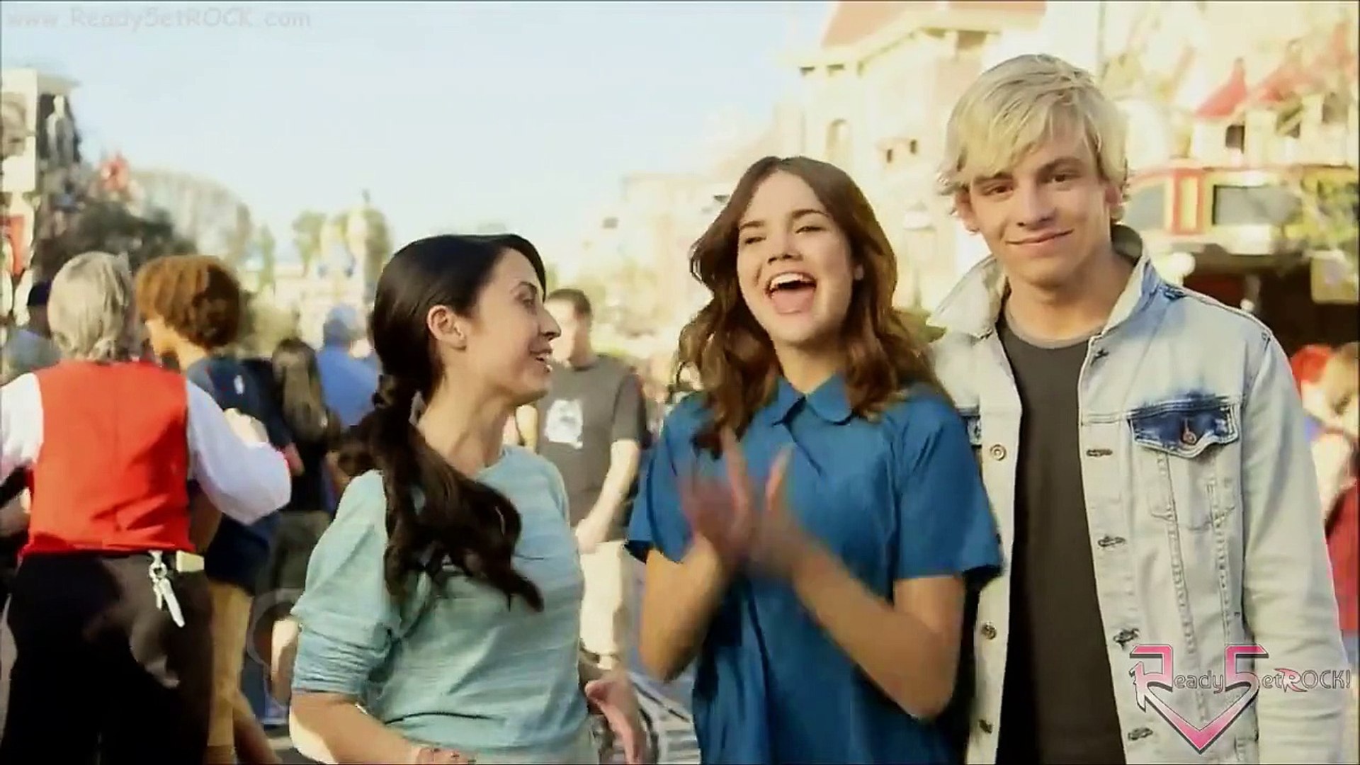 Ross Lynch Disney 365 Disneyland Resort With Teen Beach Movie Stars Ross Lynch And Maia Mitchell Dailymotion Video