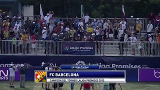 FC Barcelona U14 B team win LaLiga Promises tournament