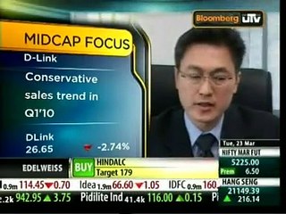 GARY YANG, MD - D-LINK ( INDIA) LIMITED, UTV Bloomberg - 'Beyond The Sensex'  By Toba tv