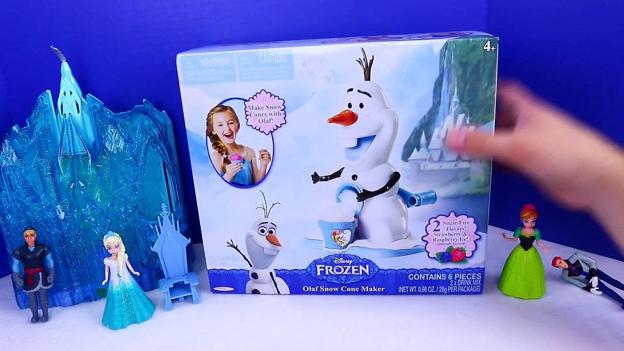 Candy Snow Cone Maker With Disney Frozen Olaf Sprinkles & Licorice DisneyCarToys