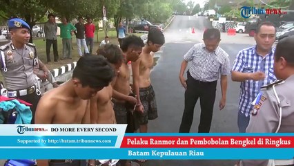 Pelaku Curanmor dan Pembobolan Bengkel di Tiban Berhasil Diringkus