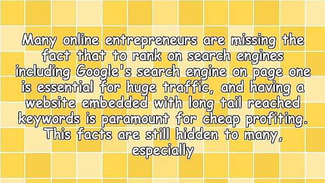 Having A Good Keyword Reached Website Is Very Essential For Rankings