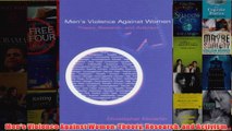 Mens Violence Against Women Theory Research and Activism