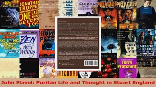 PDF Download  John Flavel Puritan Life and Thought in Stuart England Download Online