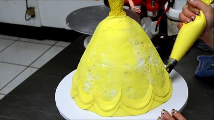 Barbie Cake Decorating Technique
