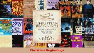 PDF Download  Christian Beginnings Read Online