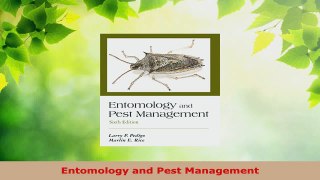 Read  Entomology and Pest Management PDF Online
