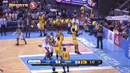 Star Hotshots vs Ginebra - Q1   Philippine Cup 2015-2016