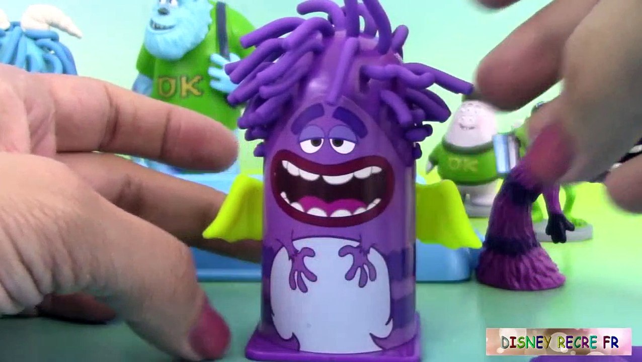 Pâte à modeler Play Doh Coiffeur Monstres et Cie Coiffures ♥ Monstres Academy