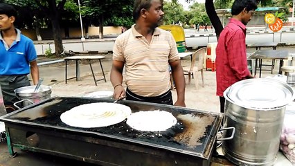Onion uttapam & Masala Dosa Indian Street Food  Spicy Food  Popular Indian Food Fatafat