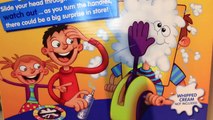 Pie Face! NEW Game Pie Smashed in Face at Toy Fair by ToysReviewToys and DisneyCarToys