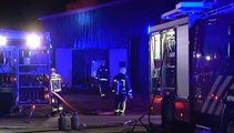 Opnieuw bedrijfspand in brand in Stad; nog geen persoon gevonden - RTV Noord
