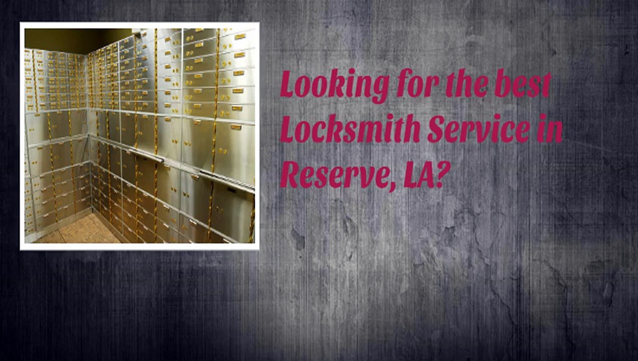 Reserve, LA Commercial Locksmith Services