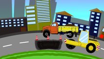 Repair of Roads | cartoons for kids - Bajki dla dzieci