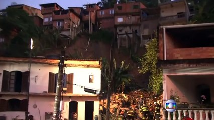 A mudslide in Brazil kills four people