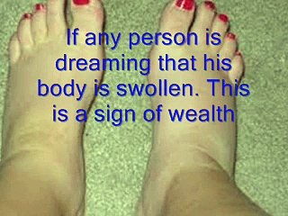 خواب میں جسم پر سوجن  دیکھنا