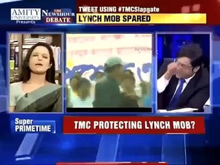 How Indian Female Politician showing Middle finger For Speaking Against Pakistan
