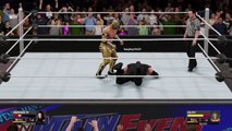 WWE 2K16 Undertaker vs Kalisto