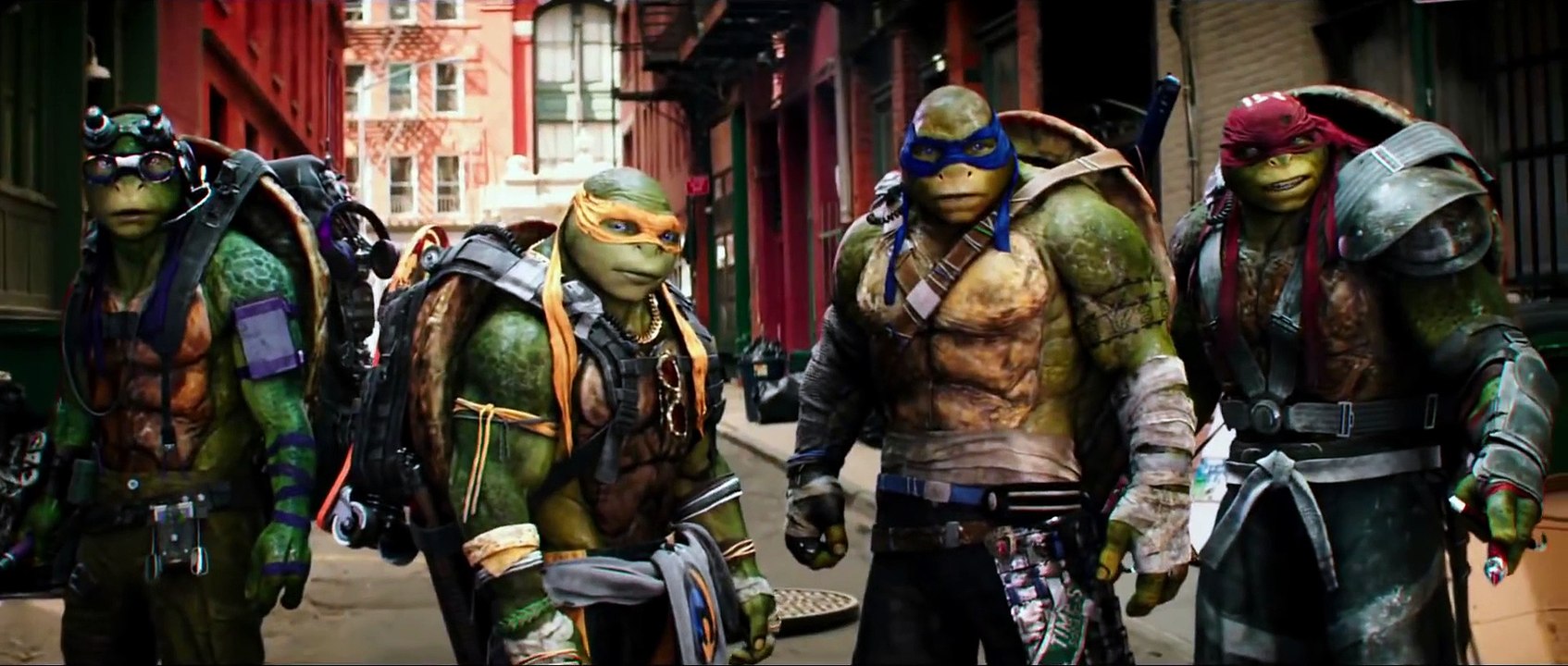 Teenage Mutant Ninja Turtles׃ Out of the Shadows Official Trailer #1 (2016) - Megan Fox Movie HD