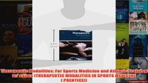 Therapeutic Modalities For Sports Medicine and Athletic Training w eSims THERAPEUTIC