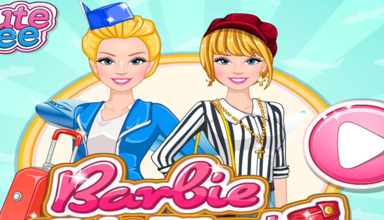 Barbie Flight Attendant In Paris