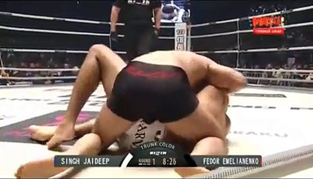 Емельяненко - Джайдип Сингх - Полный бой / Fedor Emelianenko vs Jaideep Singh - Full Fight 31.12.2015 Rizin FF 1