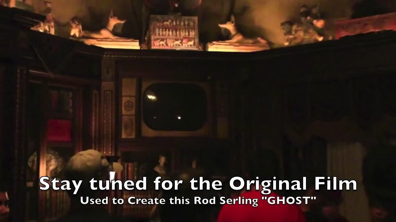 tower of terror Disneyland Secrets of the Twilight Zone Tower of Terror Pre Show with Rod Serling