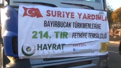Bayırbucak Türkmenlerine Yardımlar