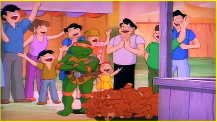 Черепашки Ниндзя.2 сезон, 3 серия. "Нападение Пришельцев"