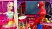 BARBIE GOES CRAZY!!! Frozen Elsa, Spiderman and Frozen Kids Get Scared at McDonalds