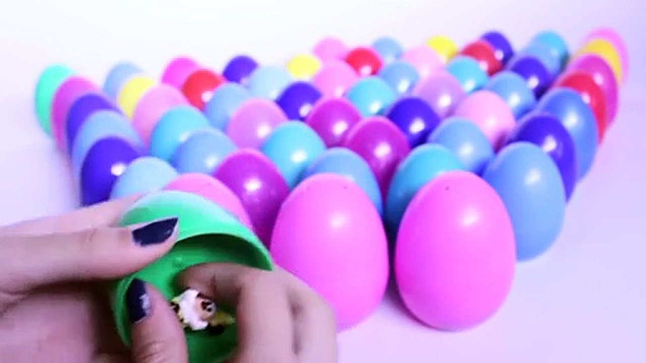 Surprise Eggs Mickey Mouse Peppa Pig Angry Birds Disney Princesses Spider Man Huevos Sorpr