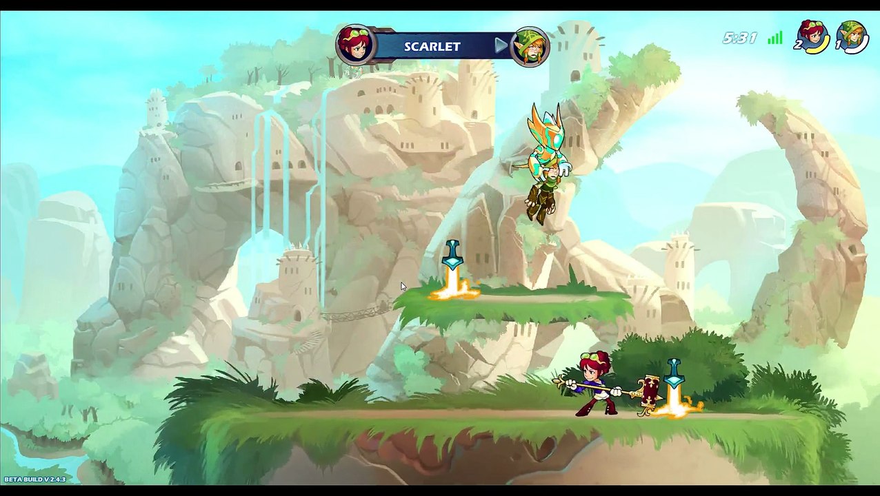 BrawlHalla - DAYM PIRATE - 1v1