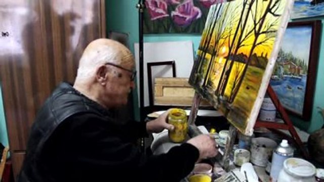 Su Kabağı ve Saksıları Resimlerle Süslüyor